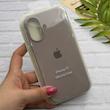 قاب گوشی iPhone 17 آیفون سیلیکونی اورجینال پاک کنی درجه یک زیربسته خاکی کد 124152