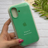 قاب گوشی iPhone 17 آیفون سیلیکونی اورجینال پاک کنی درجه یک زیربسته سبز کد 124154