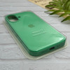 قاب گوشی iPhone 17 آیفون سیلیکونی اورجینال پاک کنی درجه یک زیربسته سبز کد 124154