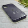 قاب گوشی iPhone 17 آیفون سیلیکونی اورجینال پاک کنی درجه یک زیربسته بنفش تیره کد 124156