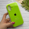 قاب گوشی iPhone 17 آیفون سیلیکونی اورجینال پاک کنی درجه یک زیربسته سبز فسفری کد 124157
