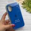 قاب گوشی iPhone 17 آیفون سیلیکونی اورجینال پاک کنی درجه یک زیربسته آبی کد 124161