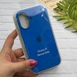 قاب گوشی iPhone 17 آیفون سیلیکونی اورجینال پاک کنی درجه یک زیربسته آبی کد 124161