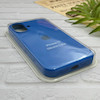 قاب گوشی iPhone 17 آیفون سیلیکونی اورجینال پاک کنی درجه یک زیربسته آبی کد 124161