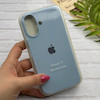 قاب گوشی iPhone 17 آیفون سیلیکونی اورجینال پاک کنی درجه یک زیربسته آبی روشن کد 124162