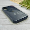قاب گوشی iPhone 17 آیفون سیلیکونی اورجینال پاک کنی درجه یک زیربسته سرمه ای کد 124164