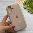 قاب گوشی iPhone 17 آیفون سیلیکونی اورجینال پاک کنی درجه یک زیربسته صورتی روشن کد 124165