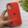 قاب گوشی iPhone 17 آیفون سیلیکونی اورجینال پاک کنی درجه یک زیربسته مرجانی کد 124170