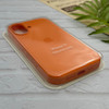 قاب گوشی iPhone 17 آیفون سیلیکونی اورجینال پاک کنی درجه یک زیربسته نارنجی کد 124171