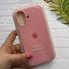 قاب گوشی iPhone 17 آیفون سیلیکونی اورجینال پاک کنی درجه یک زیربسته صورتی کد 124174