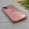 قاب گوشی iPhone 17 آیفون سیلیکونی اورجینال پاک کنی درجه یک زیربسته صورتی کد 124174