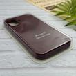 قاب گوشی iPhone 17 آیفون سیلیکونی اورجینال پاک کنی درجه یک زیربسته زرشکی کد 124175