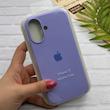 قاب گوشی iPhone 17 آیفون سیلیکونی اورجینال پاک کنی درجه یک زیربسته بنفش روشن کد 124177