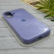 قاب گوشی iPhone 17 آیفون سیلیکونی اورجینال پاک کنی درجه یک زیربسته بنفش روشن کد 124177
