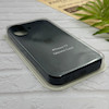 قاب گوشی iPhone 17 آیفون سیلیکونی اورجینال پاک کنی درجه یک زیربسته سرمه ای تیره کد 124179