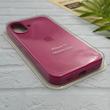 قاب گوشی iPhone 17 آیفون سیلیکونی اورجینال پاک کنی درجه یک زیربسته سرخابی کد 124181