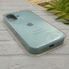 قاب گوشی iPhone 17 آیفون سیلیکونی اورجینال پاک کنی درجه یک زیربسته آبی روشن کد 124182