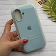 قاب گوشی iPhone 17 آیفون سیلیکونی اورجینال پاک کنی درجه یک زیربسته آبی روشن کد 124182