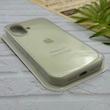 قاب گوشی iPhone 17 آیفون سیلیکونی اورجینال پاک کنی درجه یک زیربسته شیری کد 124183