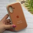 قاب گوشی iPhone 16 آیفون سیلیکونی اورجینال پاک کنی درجه یک زیربسته پرتقالی کد 124187