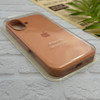 قاب گوشی iPhone 16 آیفون سیلیکونی اورجینال پاک کنی درجه یک زیربسته پرتقالی کد 124187