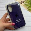 قاب گوشی iPhone 16 آیفون سیلیکونی اورجینال پاک کنی درجه یک زیربسته بنفش تیره کد 124188