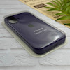 قاب گوشی iPhone 16 آیفون سیلیکونی اورجینال پاک کنی درجه یک زیربسته بنفش تیره کد 124188