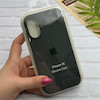 قاب گوشی iPhone 16 آیفون سیلیکونی اورجینال پاک کنی درجه یک زیربسته خاکستری کد 124194