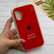 قاب گوشی iPhone 16 آیفون سیلیکونی اورجینال پاک کنی درجه یک زیربسته قرمز کد 124203