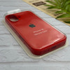 قاب گوشی iPhone 16 آیفون سیلیکونی اورجینال پاک کنی درجه یک زیربسته قرمز کد 124203