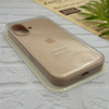 قاب گوشی iPhone 16 آیفون سیلیکونی اورجینال پاک کنی درجه یک زیربسته کرم کد 124219
