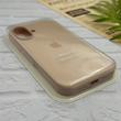 قاب گوشی iPhone 16 آیفون سیلیکونی اورجینال پاک کنی درجه یک زیربسته کرم کد 124219