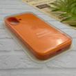 قاب گوشی iPhone 16 آیفون سیلیکونی اورجینال پاک کنی درجه یک زیربسته نارنجی کد 124220