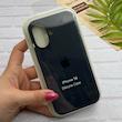 قاب گوشی iPhone 16 آیفون سیلیکونی اورجینال پاک کنی درجه یک زیربسته سرمه ای تیره کد 124221