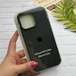 قاب گوشی iPhone 16 Pro Max آیفون سیلیکونی اورجینال پاک کنی درجه یک زیربسته خاکستری کد 124224