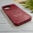 قاب گوشی iPhone 16 Pro Max آیفون سیلیکونی اورجینال پاک کنی درجه یک زیربسته آلبالویی کد 124227