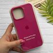 قاب گوشی iPhone 16 Pro Max آیفون سیلیکونی اورجینال پاک کنی درجه یک زیربسته سرخابی کد 124228