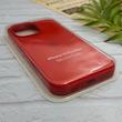 قاب گوشی iPhone 16 Pro Max آیفون سیلیکونی اورجینال پاک کنی درجه یک زیربسته قرمز کد 124238