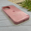 قاب گوشی iPhone 16 Pro Max آیفون سیلیکونی اورجینال پاک کنی درجه یک زیربسته صورتی کد 124239