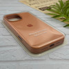 قاب گوشی iPhone 16 Pro Max آیفون سیلیکونی اورجینال پاک کنی درجه یک زیربسته پرتقالی کد 124241