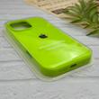 قاب گوشی iPhone 16 Pro Max آیفون سیلیکونی اورجینال پاک کنی درجه یک زیربسته سبز فسفری کد 124245