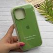 قاب گوشی iPhone 16 Pro Max آیفون سیلیکونی اورجینال پاک کنی درجه یک زیربسته سبز کد 124246