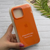 قاب گوشی iPhone 16 Pro Max آیفون سیلیکونی اورجینال پاک کنی درجه یک زیربسته نارنجی کد 124248