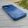 قاب گوشی iPhone 16 Pro Max آیفون سیلیکونی اورجینال پاک کنی درجه یک زیربسته آبی کد 124250