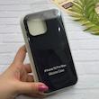 قاب گوشی iPhone 16 Pro Max آیفون سیلیکونی اورجینال پاک کنی درجه یک زیربسته بنفش تیره کد 124251