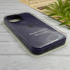 قاب گوشی iPhone 16 Pro Max آیفون سیلیکونی اورجینال پاک کنی درجه یک زیربسته بنفش تیره کد 124252