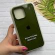 قاب گوشی iPhone 16 Pro Max آیفون سیلیکونی اورجینال پاک کنی درجه یک زیربسته سبز یشمی کد 124262