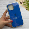 قاب گوشی iPhone 13 Pro Max آیفون سیلیکونی اورجینال پاک کنی درجه یک زیربسته آبی کد 124271