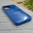 قاب گوشی iPhone 13 Pro Max آیفون سیلیکونی اورجینال پاک کنی درجه یک زیربسته آبی کد 124271