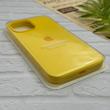 قاب گوشی iPhone 13 Pro Max آیفون سیلیکونی اورجینال پاک کنی درجه یک زیربسته زرد کد 124272